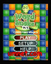 game pic for Word Snake Mobile Edition